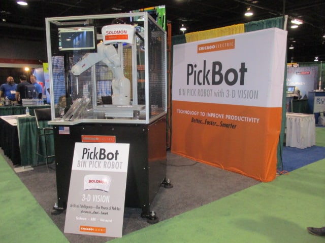 Chicago Electric’s PickBot at IMTS and Assembly Shows