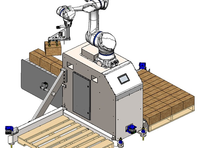 PalletBot – Collaborative Palletizing/Depalletizing Robot